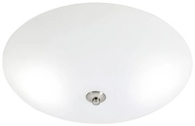 Biele stropné svietidlo so skleneným tienidlom ø 39 cm Platillo – Markslöjd