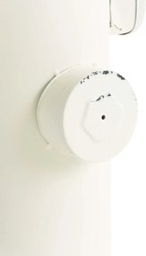 Kovový barový stôl Ruhr v industriálnom štýle - Biela antik