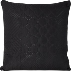 DEKORAČNÁ OBLIEČKA NA VANKÚŠ BONI5 40X40 CM ČIERNA