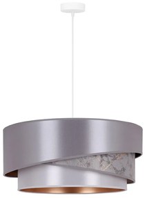 Duolla - Luster na lanku KOBO 1xE27/15W/230V pr. 45 cm strieborná/zlatá DU600217