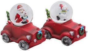 Snežná guľa 8 cm mix 41201