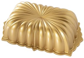 Nordic Ware Forma na biskupský chlebíček Classic zlatá,1,4l