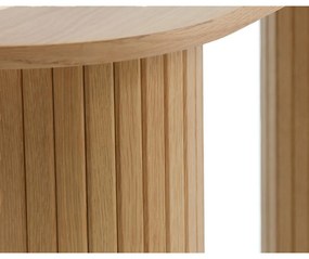 Konzolový stolík v prírodnej farbe 40x130 cm Nola – Unique Furniture