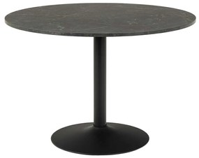 Jedálenský stôl Ibiza čierna 74 × 110 × 110 cm