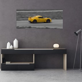 Obraz - Rýchle auto (120x50 cm)