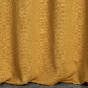 ZATEMŇOVACÍ ZÁVES NA KRÚŽKOCH AMARO 140X250 CM HORČICOVÁ