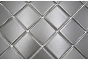 Keramická mozaika CD 172 sivá, kovovo matná 30x30 cm