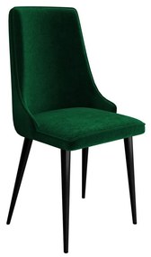 Stolička Earp, Dostupné poťahy: Magic Velvet 2216, Farby nožičiek: čierna / čierna + zlatá