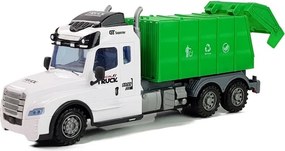 LEAN Toys Nákladné auto na odpadky na diaľkové ovládanie R/C