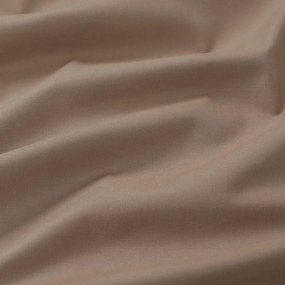 Goldea bavlnená napínacia plachta - kávová hnedá 90 x 200 cm