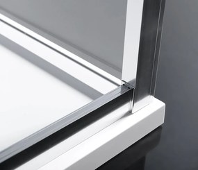 Polysan Polysan, EASY obdĺžniková sprchová zástena 1000x800mm L/P varianta, EL1015EL3215