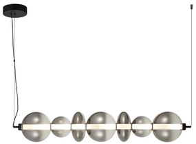 LED Luster na lanku DAPHNE LED/40W/230V šedá