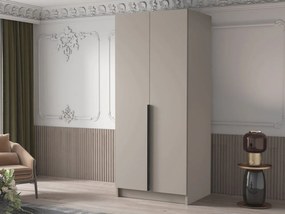 Šatníková skriňa Smugo I, Farby: dub cremona / dub cremona + čierna