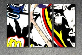 Ručne maľovaný POP Art obraz LICHTENSTEIN | rôzne rozmery