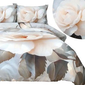 SATÉNOVÉ OBLIEČKY SATYNLOVE PREMIUM 140X200 CM, 1KS 70X80 CM KVETY