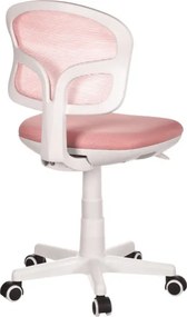 Detská otočná stolička ružová KA-C801 PINK