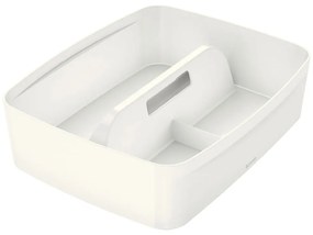 Biely plastový organizér na písacie potreby/do zásuvky MyBox - Leitz