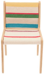 Detská stolička v prírodnej farbe Kaarol – Lorena Canals