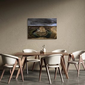 Sklenený obraz kaňonu (70x50 cm)