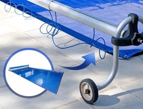 JAGO Plachta 650 g/m², hliníkové oká, modrá, 2 x 3 m