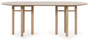 Oválny jedálenský stôl Teulat Junco, dĺžka 200 cm