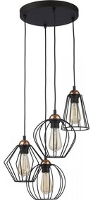 Luster na lanku GALAXY 4xE27/60W/230V