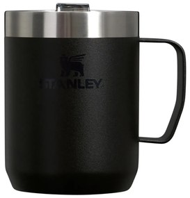 Čierny termo hrnček z nehrdzavejúcej ocele 230 ml Stay-Hot Camp Mug Black – Stanley