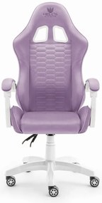 Herné kreslo HC-1000 Purple - zamatová látka