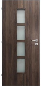 Vnútorné dvere Arte 4*4 70L tmavý colum 363