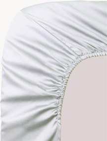 Elastická plachta na kontinentálnu posteľ Ava, bavlnený satén, V 30 cm