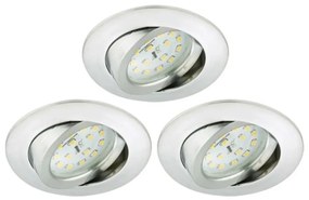Briloner 8317-039-SADA 3x LED Stmievateľné kúpeľňové svietidlo LED/5,5W/230V IP23