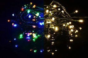 NEXOS Vianočná reťaz 3,9 m, 40 LED, 9 funkcií, farebná