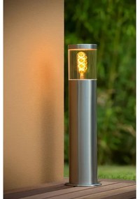 Lucide 14899/50/12 - Vonkajšia lampa FEDOR 1xE27/40W/230V IP44 49 cm chróm