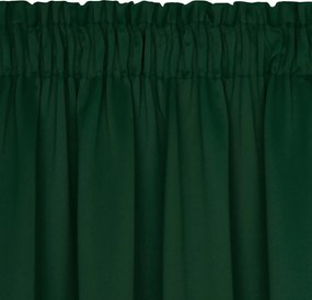 ZATEMŇOVACÍ ZÁVES NA PÁSKE ADLEY 135X270 CM TMAVOZELENÁ