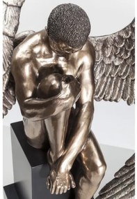 Nude Sad Angel dekorácia bronzová 63cm