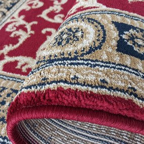 DY Červený vintage koberec Exclusiv 01N Rozmer: 80x150 cm