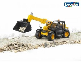 Bruder 02141 CAT nakladač Caterpillar s teleskopickým ramenom, 1:16