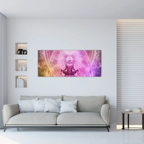 Obraz - Meditačná aura (120x50 cm)