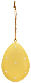 Závesné kovové vajíčko PASTEL EGG - viac farieb Farba: Zelená