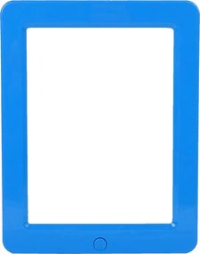 LEAN Toys Magické podsvietené 3D okuliare na bielu tabuľu modré