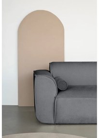 Sivá rohová pohovka (pravý roh) Flex Felix – Miuform