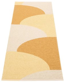 Okrovožltý vnútorný a vonkajší behúň 70x180 cm Hill Ochre Pale Yellow – Pappelina