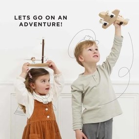 Le Toy Van - Drevené drevené lietadlo
