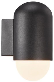 Nordlux - Vonkajšie nástenné svietidlo HEKA 1xE27/60W/230V IP54 čierna