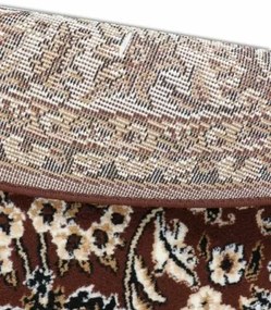 Koberce Breno Kusový koberec PRACTICA kruh 59/DMD, hnedá, viacfarebná,200 x 200 cm