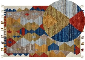 Vlnený kelímový koberec 200 x 300 cm viacfarebný ARZAKAN Beliani