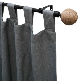 Roztiahnuteľná súprava 16/19 mm Eta čierna mat, 120 - 210 cm