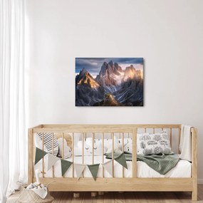 Obraz - Horská panoráma (70x50 cm)