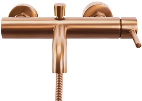 Rea Lungo, vaňová batéria s ručnou sprchovou súpravou, medená matná, REA-B1115