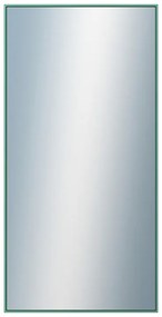 DANTIK - Zrkadlo v rámu, rozmer s rámom 60x120 cm z lišty Hliník zelená m. (7002246)